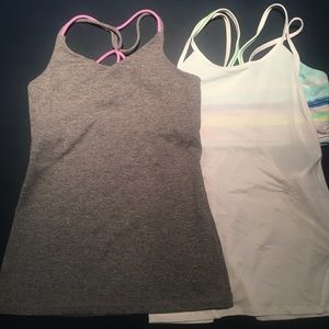 ivivva GIRLS lululemon TANK TOP lot size 12 MINT CONDITION
